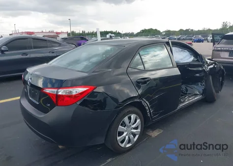 2016 Toyota Corolla Le from USA, damaged, VIN 2T1BURHE0GC685490